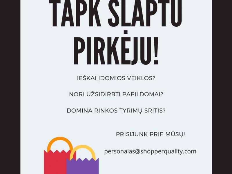 Slaptas pirkejas    ,