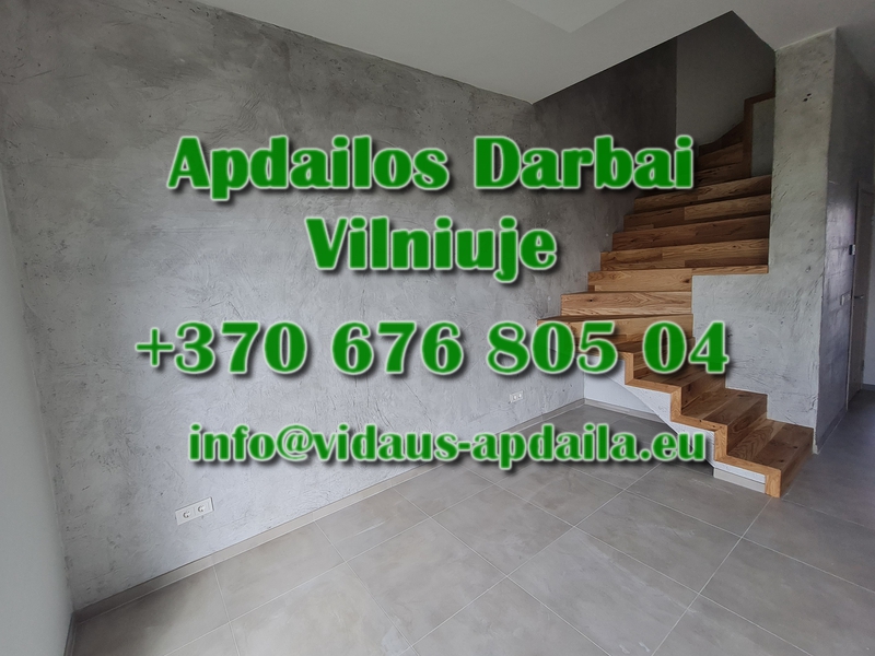 Visi apdailos darbai Vilniuje - Vidaus-apdaila.eu